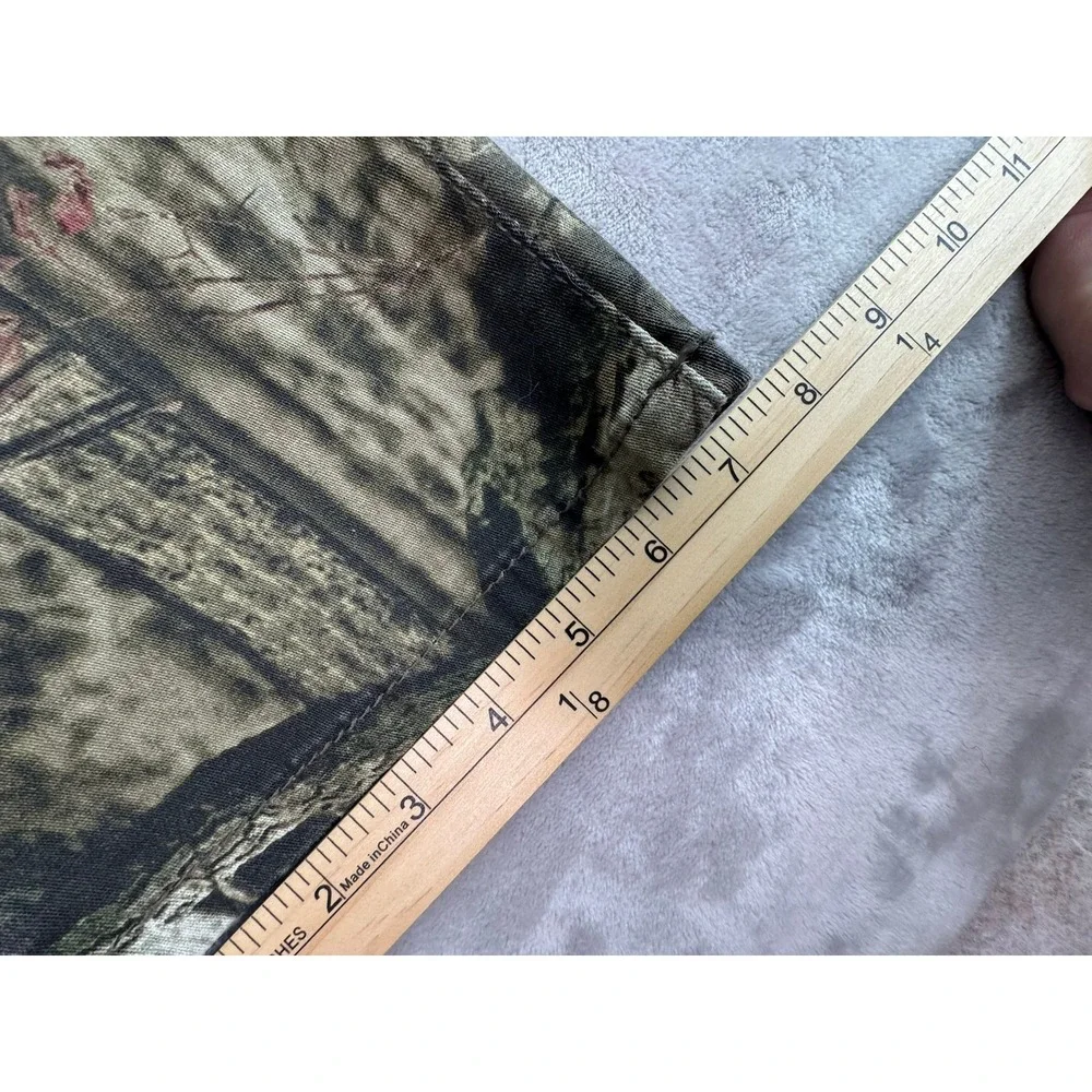 Mossy Oak Break-Up Infinity Camo Pants‎ Womens 8 Brown Green Bootcut Stretch